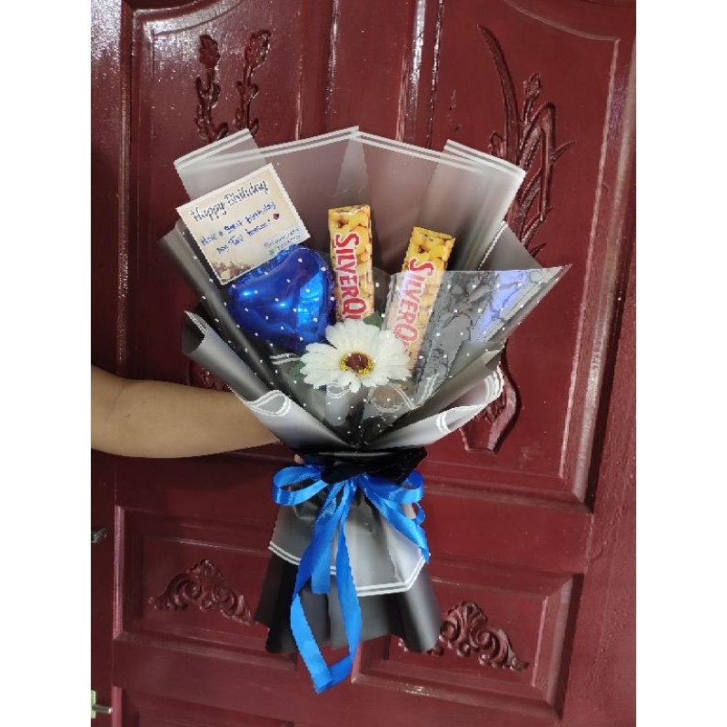 

Buket Coklat Silverqueen 58gr Baloon Love Mini