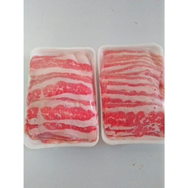 Daging Sapi Shortplate AUS Slice 500gr