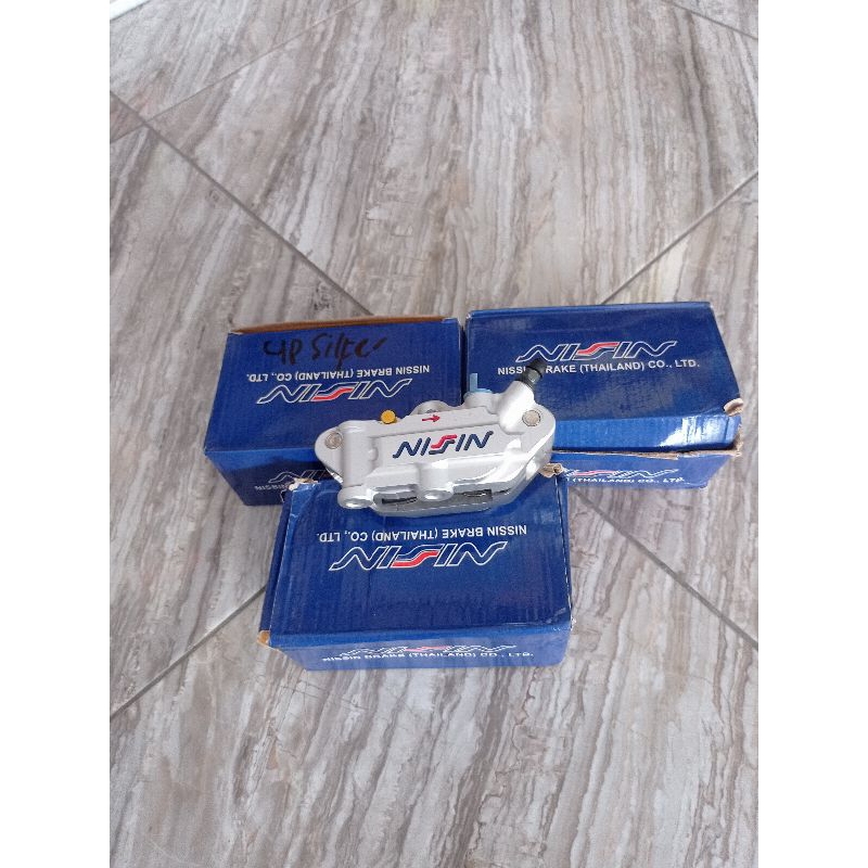 kaliper nissin 4piston silver