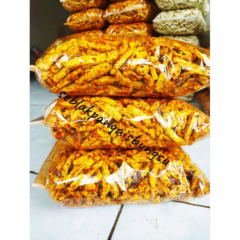 

basreng baso goreng daun jeruk ekstra pedas isi 3kg