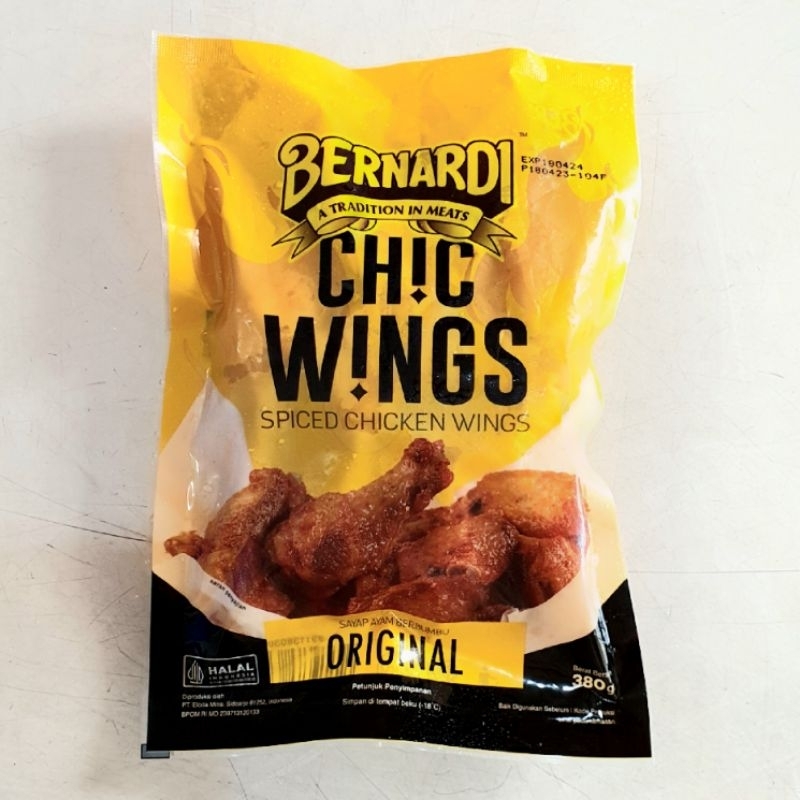 Bernardi Spicy Chicken Wings Original 380g