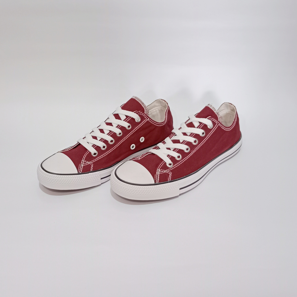 Sepatu Converse Pria Wanita Maroon Premium