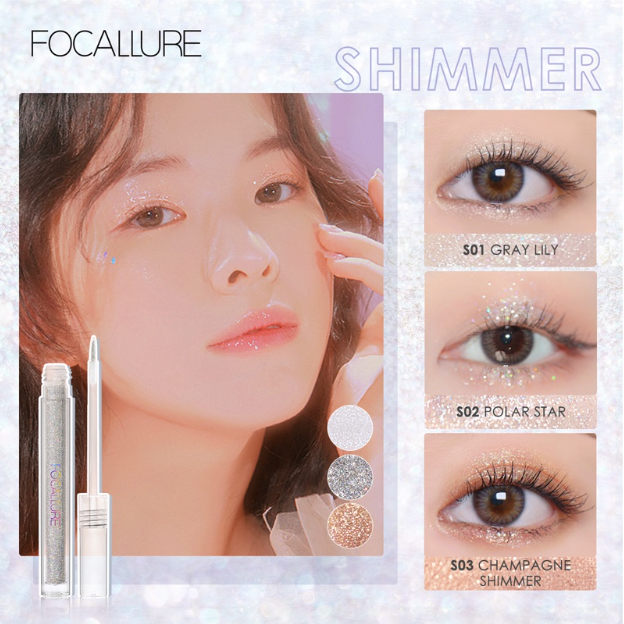 Focallure Starlight Liquid Eyeshadow Shimmer Eye makeup