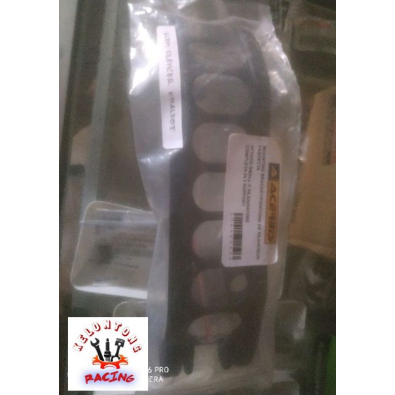 klem knalpot ninja 2tak acerbis