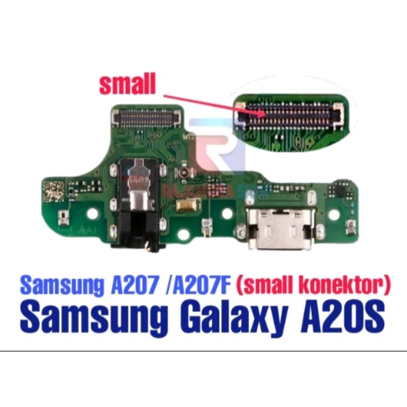 Board cas papan pcb bawah samsung a20s a207