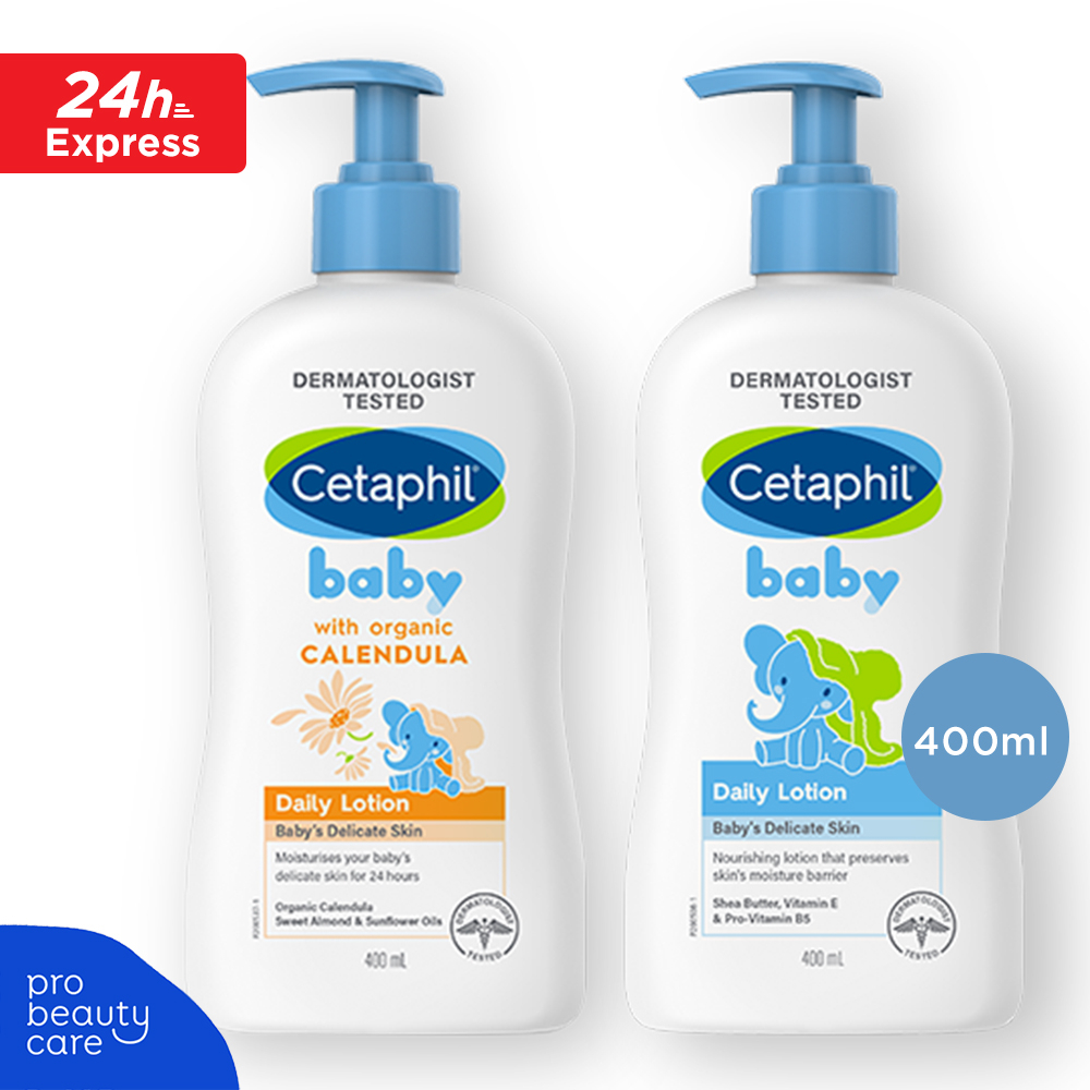 Cetaphil Baby - Daily Lotion with Organic Calendula / Shea Butter (400 ml)