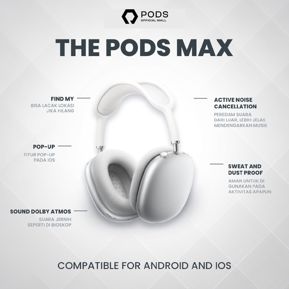 ✅ [PAKET HEMAT] ThePods Ultra Max Package [ThePods Max New 2023 + The Watch Smartwatch Series 8 Ultraa]