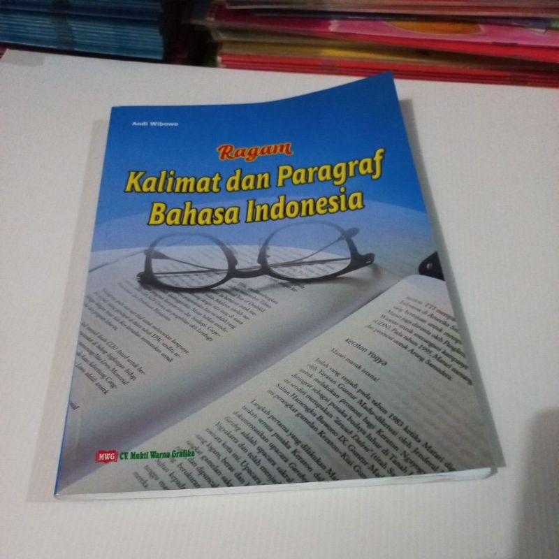 Buku Bahasa - Ragam Kalimat dan Paragraf Bahasa Indonesia