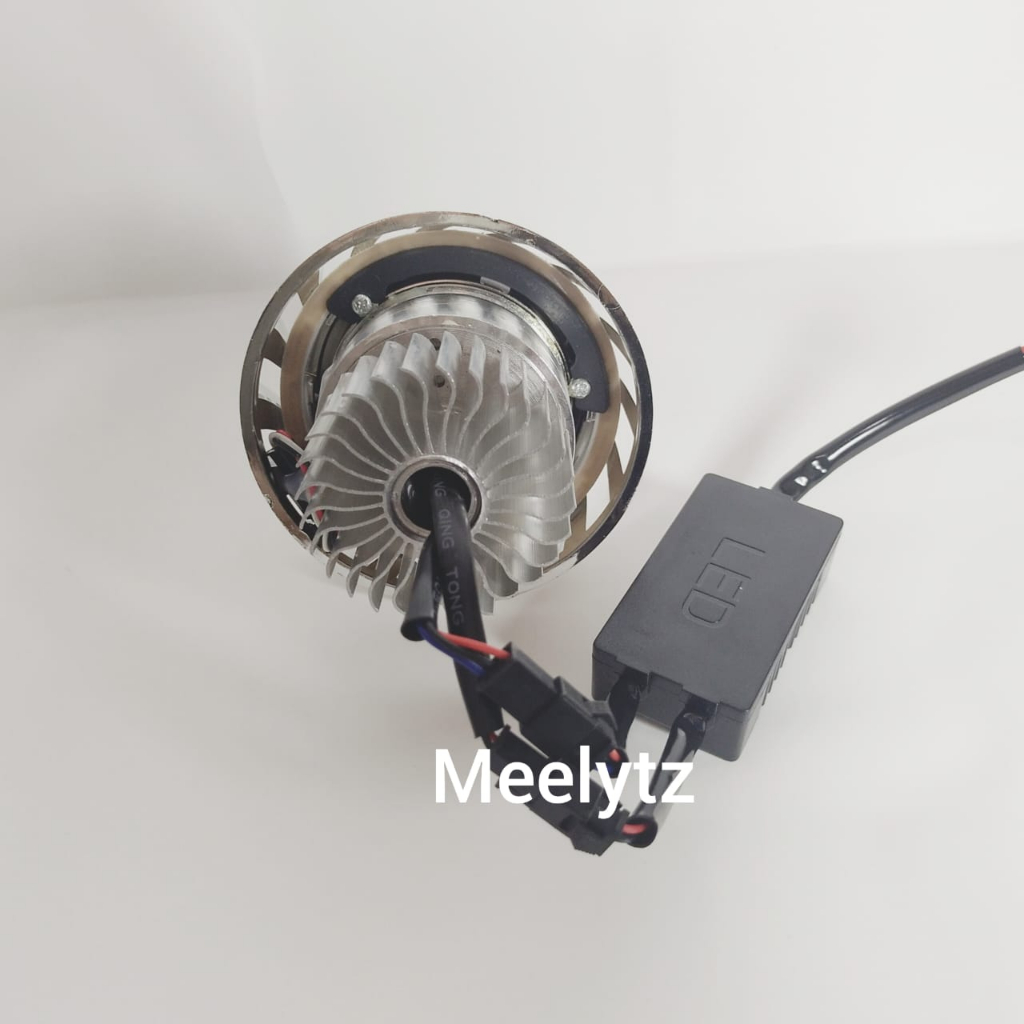 Lampu utama GEN 2 IBRIGHT  projie hi low jauh dekat high low ae running proji LED hilo BULAT