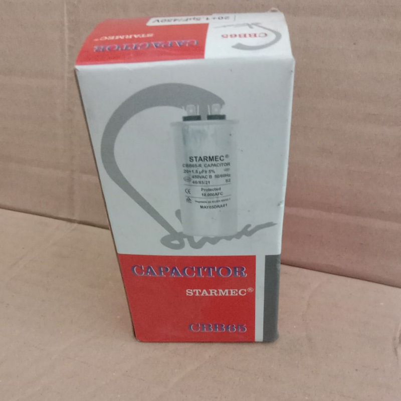 kapasitor starmec 20+1,5uf/450v