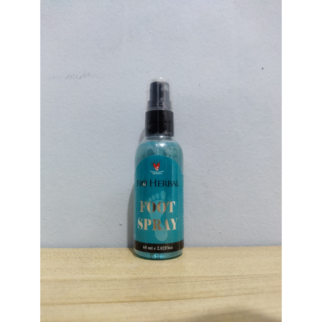 Bio Herbal Foot Spray Original 60ml Penghilang Bau Kaki Original 100% Bisa COD