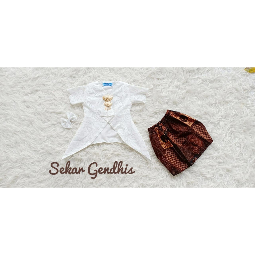 Kebaya Sekar Gendhis | Baju Anak Bagus | Azzafran for Mommy | Kebaya Anak | Baju Adat Jawa | Baju An