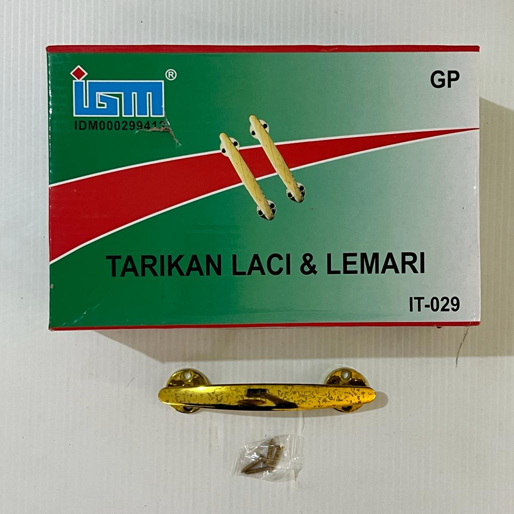 [24PCS] Tarikan Gagang Laci Lemari Bintik Kuning GP / Putih CP IGM