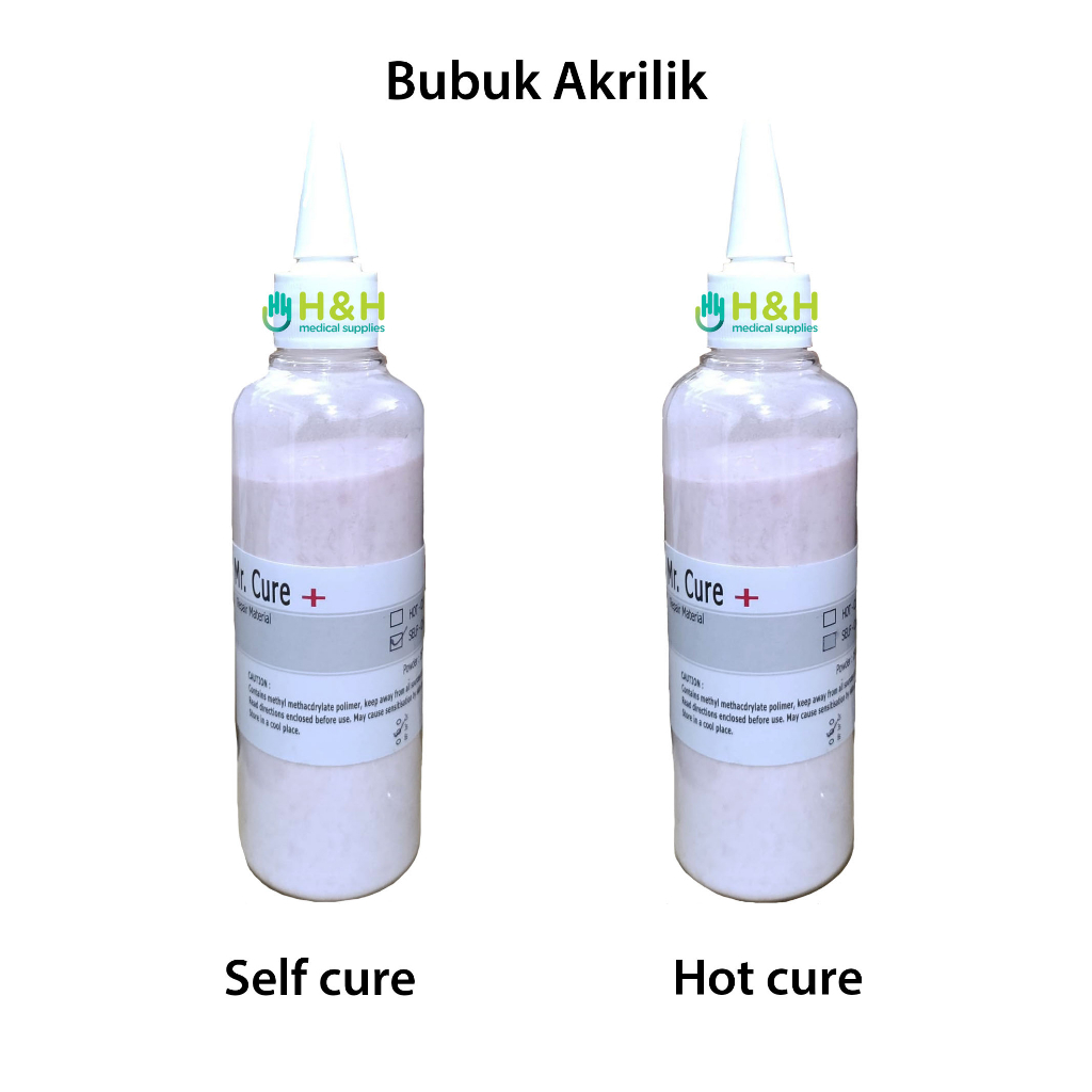 Bubuk Akrilik/ Self Cure Akrilik / Hot Cure Akrilik/ Self Curing Acrylic / Hot Curing Acrylic