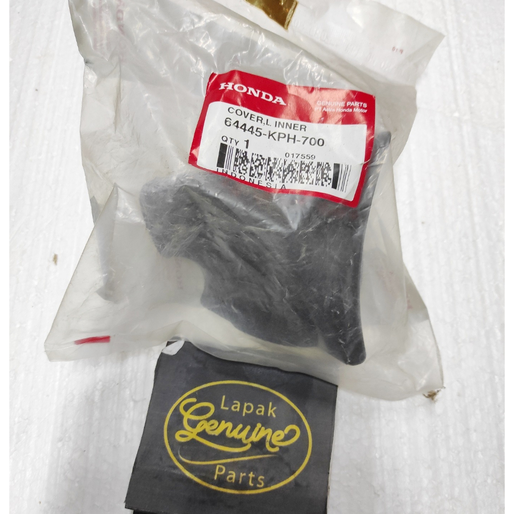 Cover dudukan lampu sein riting depan kiri Honda Supra 125 Lama 64445-KPH-700 Ori