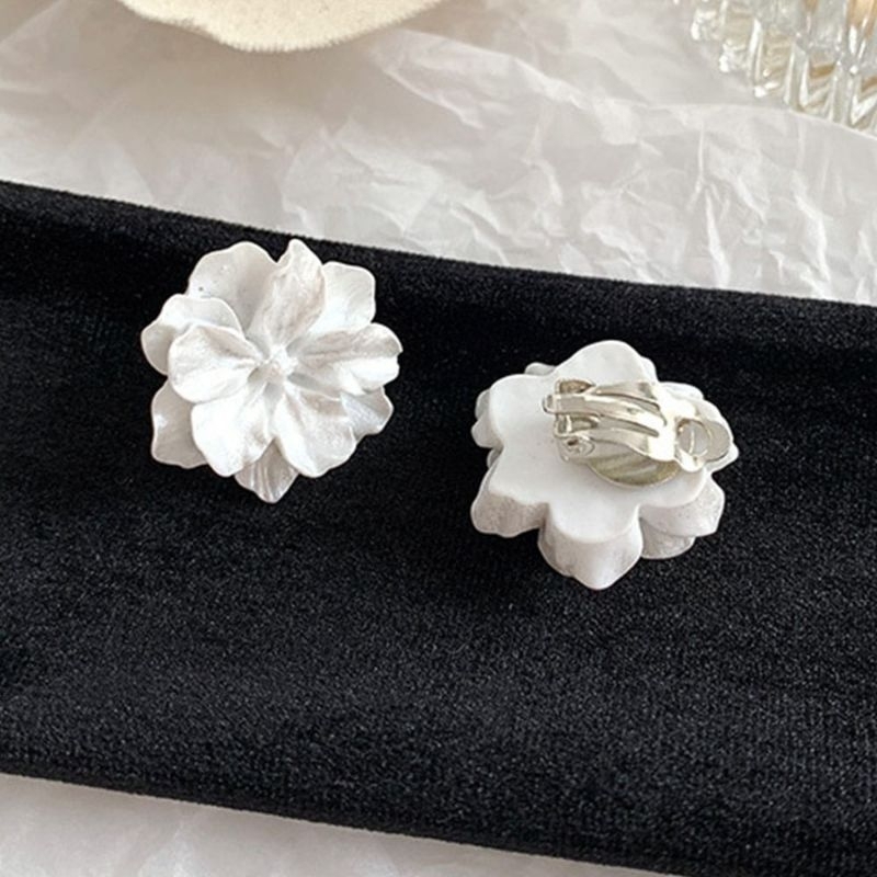 Anting Klip Hijab Gardenia/Anting Jepit