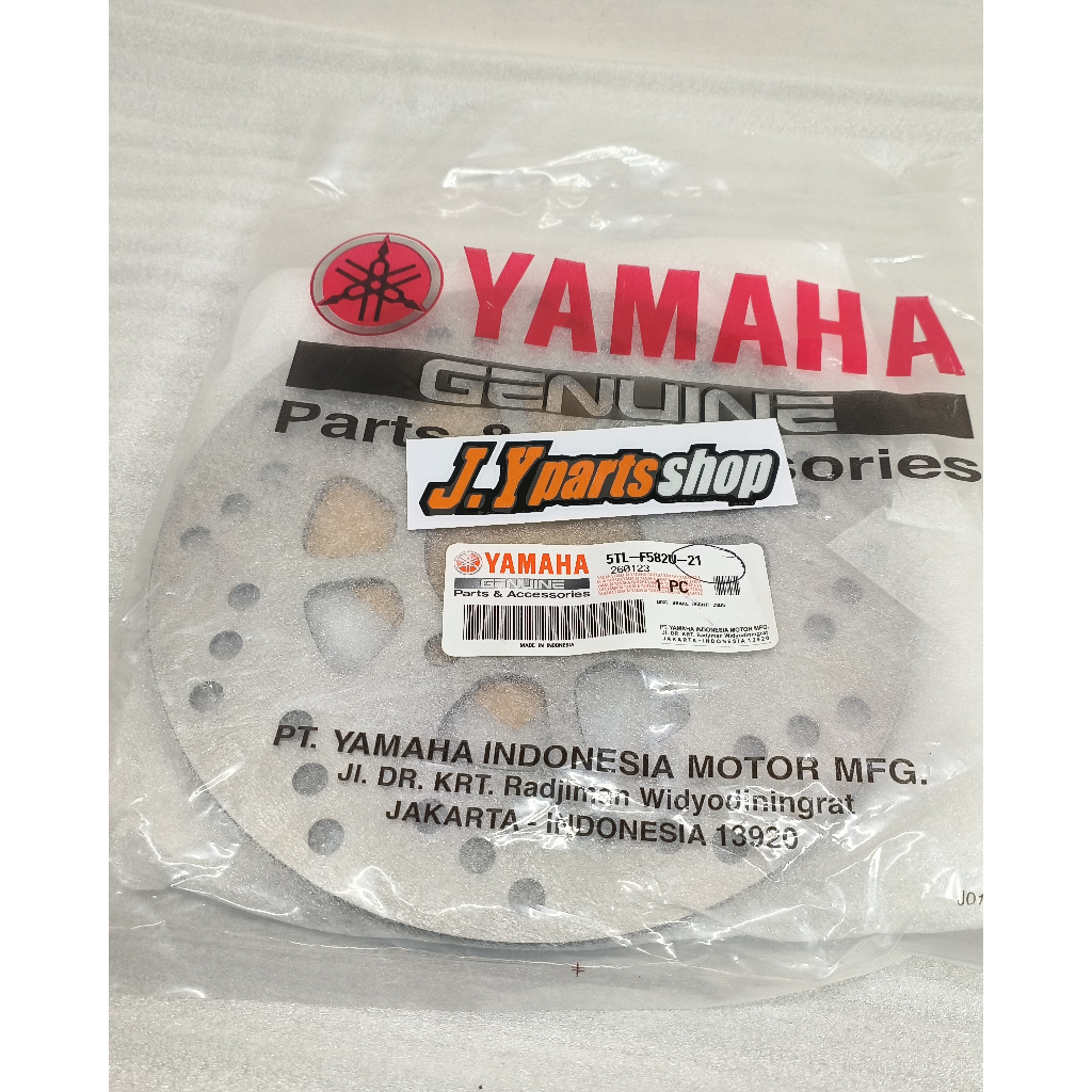 PIRINGAN DISK DISC CAKRAM DEPAN MIO SMILE 28D SOUL XEON KARBU 44D ORIGINAL YGP 5TL-F582U-21