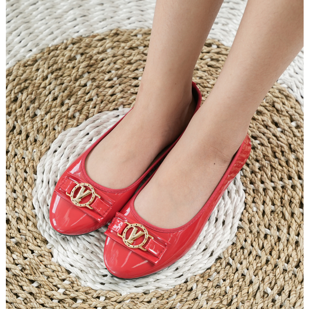 Flatshoes V - Sandal Flatshoes Wanita 5426 (36 - 42)