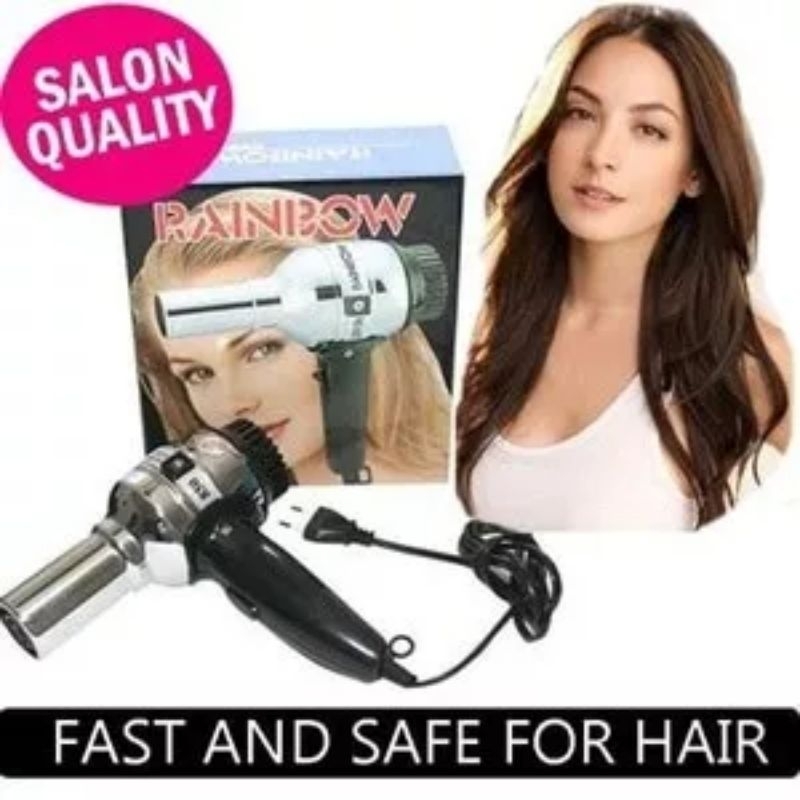 US387 Hair Dryer RAINBOW Pengering Rambut 350/850W Hairdryer Panas Bulu Anjing Kucing By Toko Haji Usman