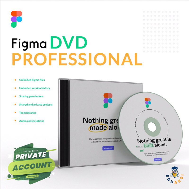 Figma Professional UI/UX for Designer Private Account