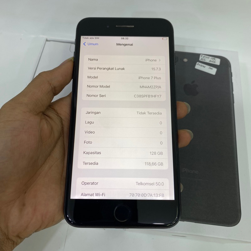 iPhone 7 plus 128 full ori