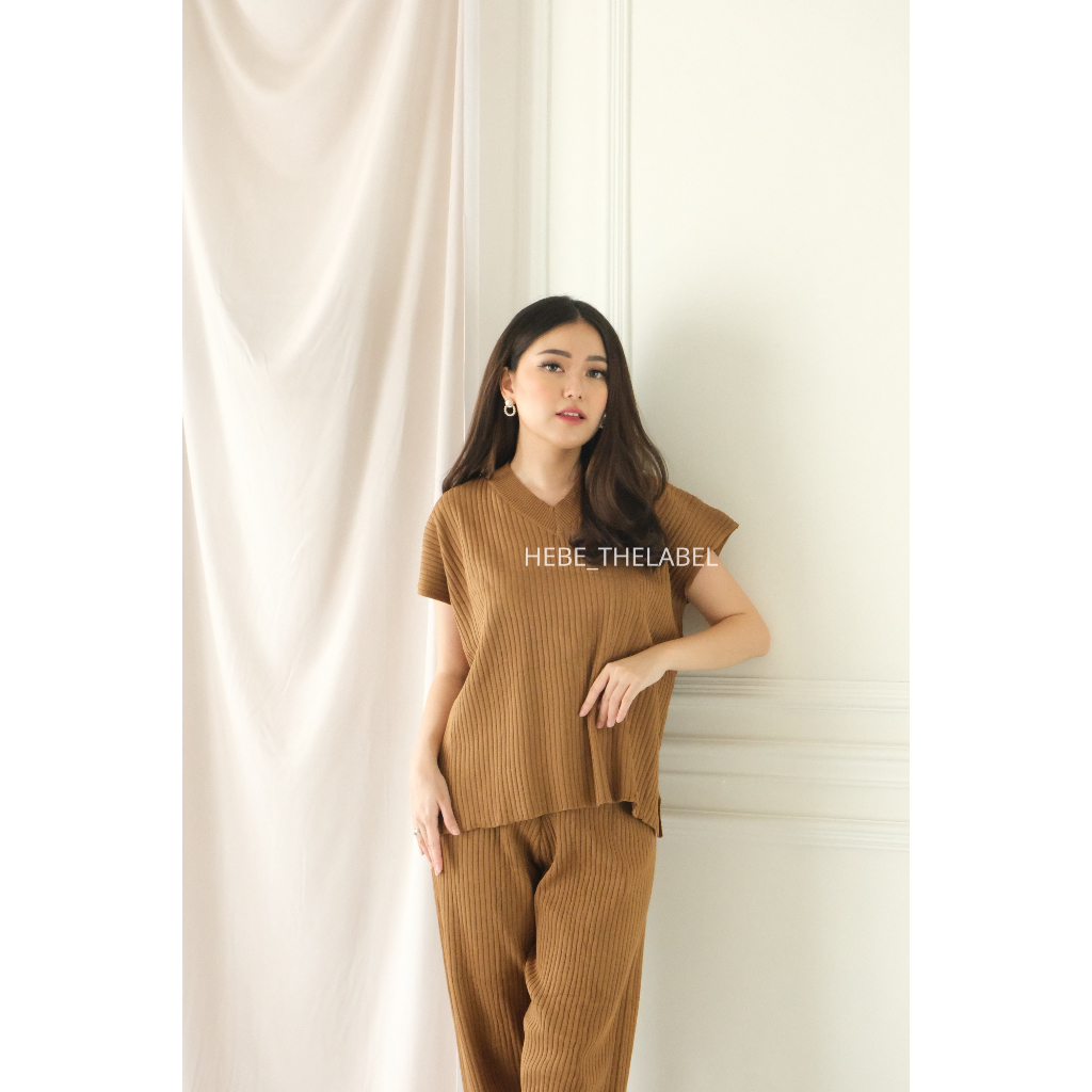 Arbor Set -  Atasan Celana Setelan Wanita