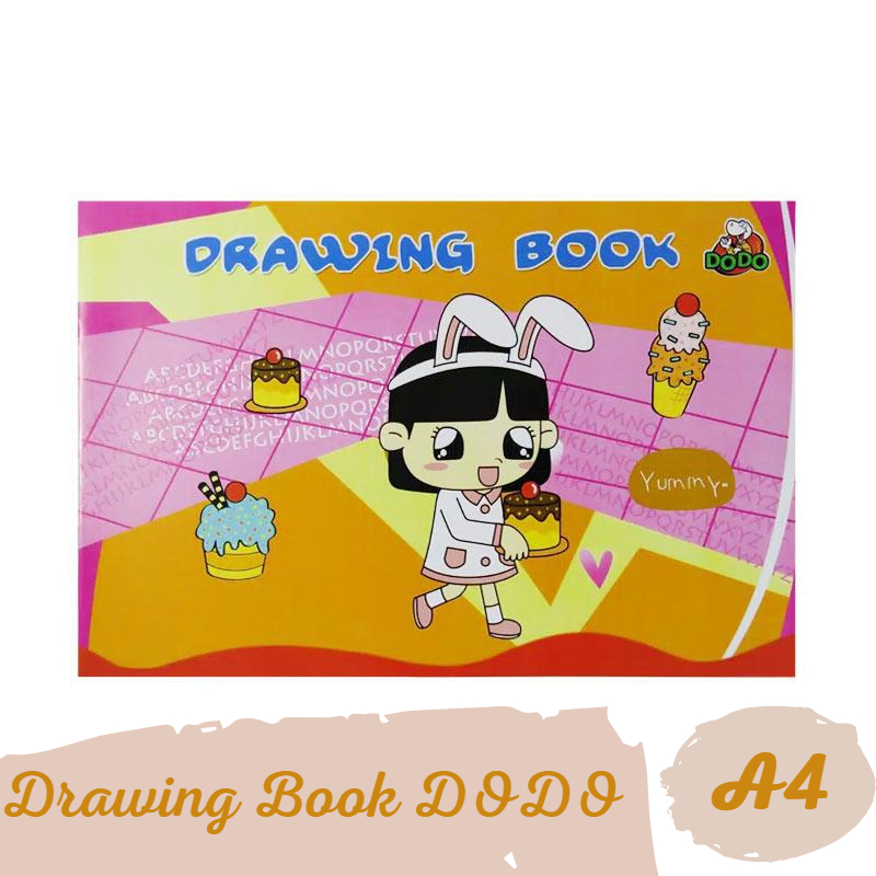 

Buku Gambar/ Drawing Book DODO A4 Isi 8 Lbr