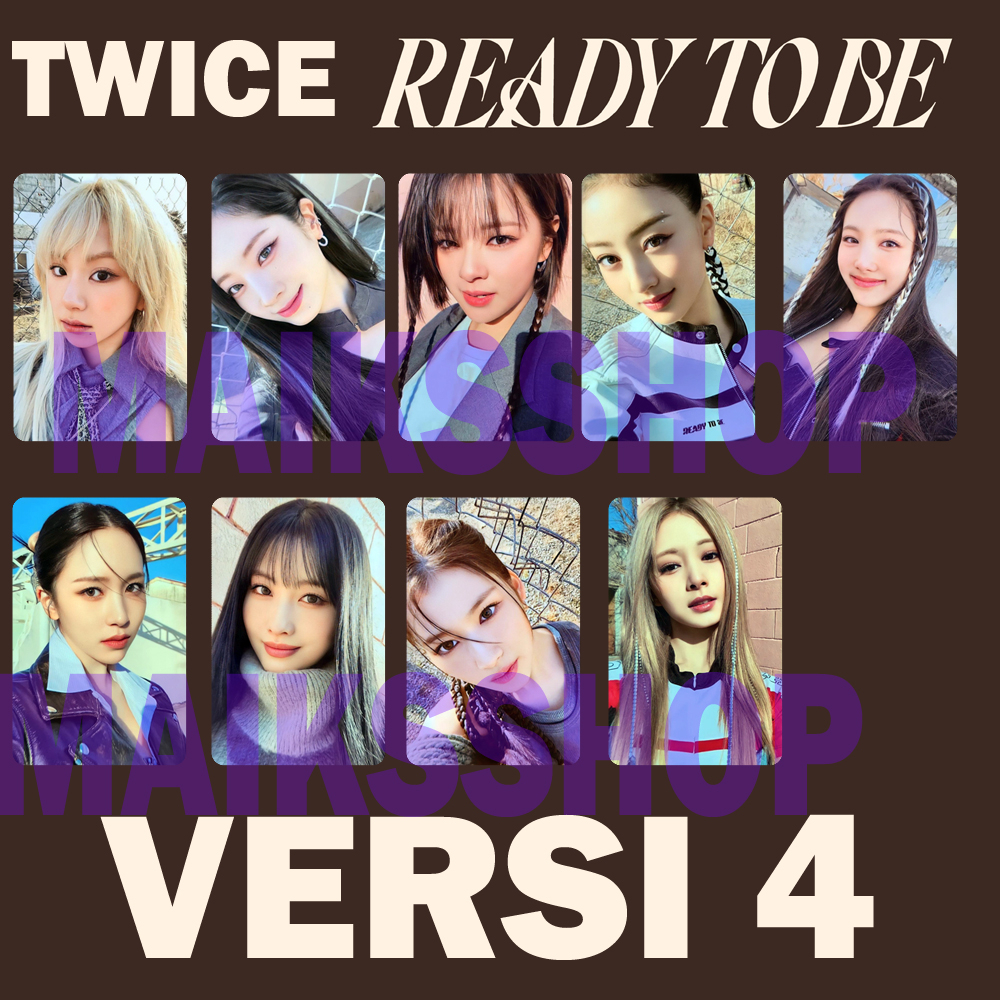 Twice Ready To Be Set Me Free Photo Card Kpop
