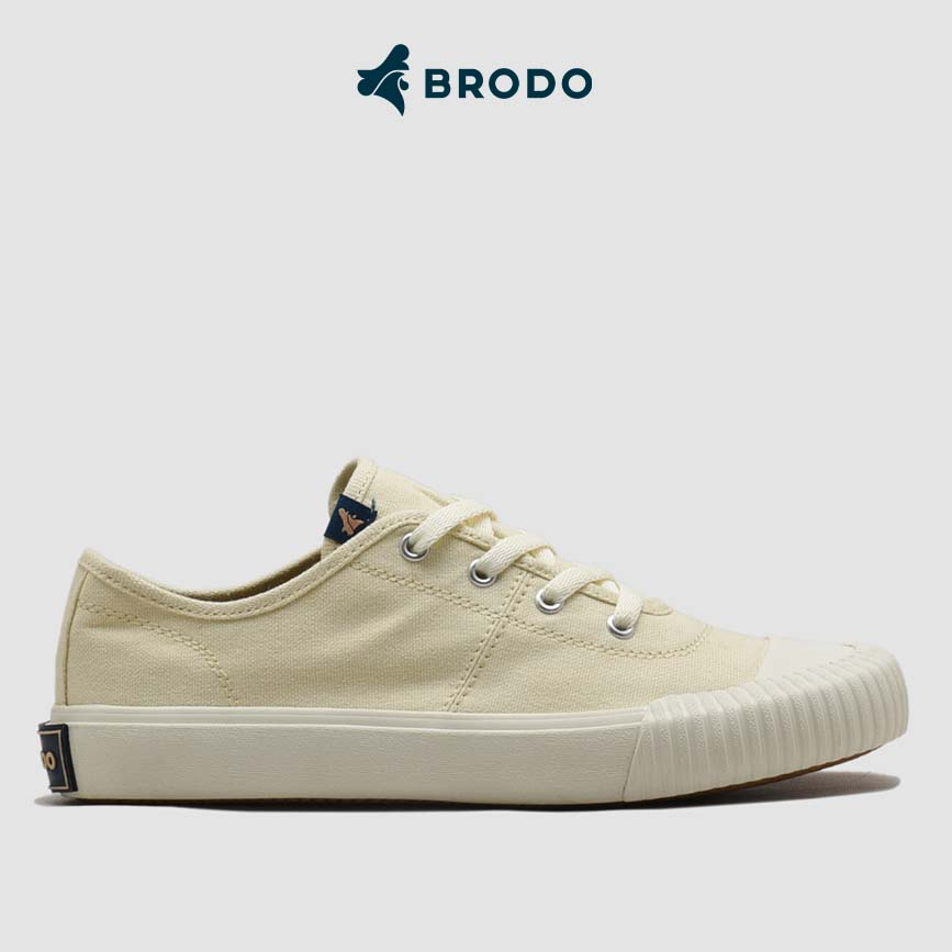 SNEAKERS PRIA SNEAKER BRODO ORIGINAL VULCAN CLASSIC LOW OFF WHITE WS