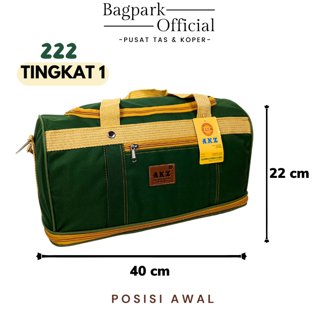 Tas Pakaian AKZ / Tas Pakaian Dua Tingkat / Tas Pakaian Jumbo  / Tas Mudik / Tas Jinjing / Tas Traveling / Tas  Travel Bag Murah/ Tas Jumbo/ Tas Berangkat / Tas Baju / Travelbag Jumbo