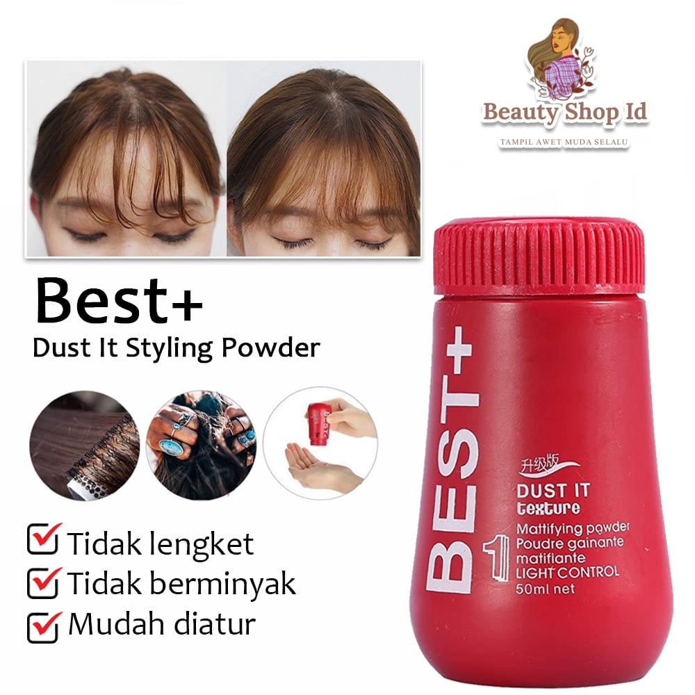 BEAUTY JAYA - HAIR POWDER / HAIR STYLING POWDER / FLUFFLY POWDER / BEST+ DUST IT HAIR STYLING BEST +