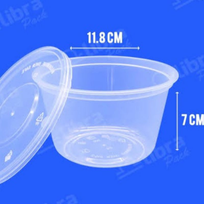 thinwall bowl plastik 500ml mangkuk