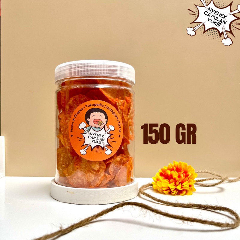 

KERIPIK KENTANG BALADO 150 GR, RASANYA ENAK BANGET!