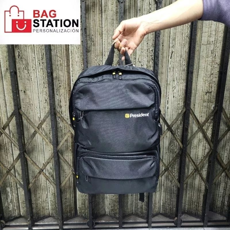 BACKPACK PRESIDENT USB ORIGINAL TAS RANSEL LAPTOP TAS KULIAH TAS KERJA TAS SEKOLAH TAS TRAVEL