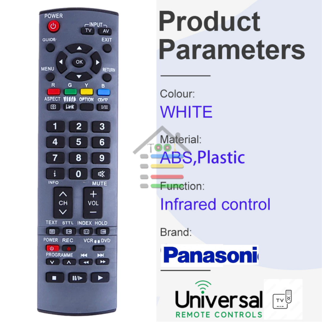 REMOTE TV PANASONI VIERRA LCD LED DIGITAL PNS17 REMOT PENGGANTI