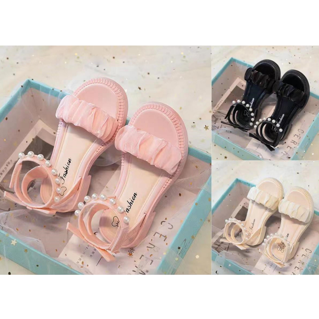 PROMO 12.12 PUNCAK Okaybaby B308 Sandal Pesta Anak Perempuan Sendal Fashion Terlengkap