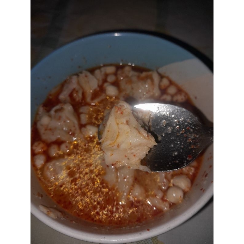 

Pangsit Rebus / Pangsit Kuah Pedas