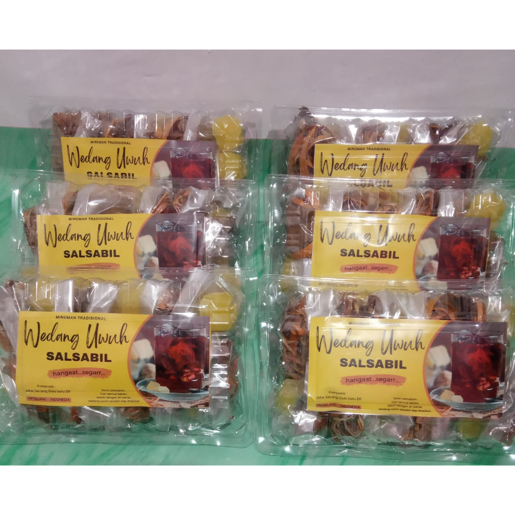 

Wedang Uwuh Komplit SALSABIL khas Jogja 10 sachet
