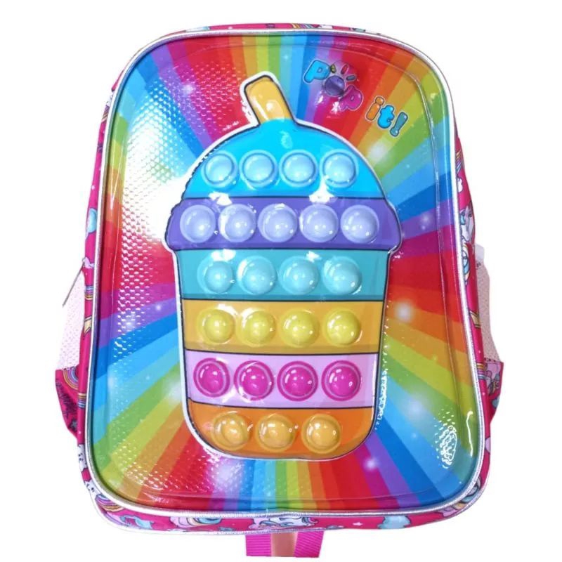 TAS ANAK SD TK dan PAUD Tas anak murah Tas wanita tas perempuan  karakter boba tas sekolah tas bagus tas murah tas cantik TAS PEREMPUAN RANGSEL MODEL TIMBUL DOBEL 3d