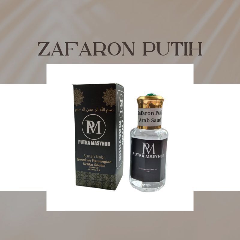PM Parfum | Minyak Zafaron Jafaron Safron Putih Asli Original