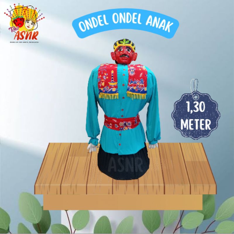 Ondel - Ondel ukuran 1,3 meter