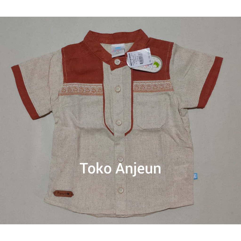 Kemeja koko bayi PIPINIKO - E559