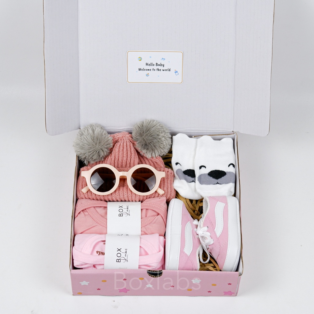 Hampers Bayi Gift Box Bayi Prempuan dan Laki-Laki