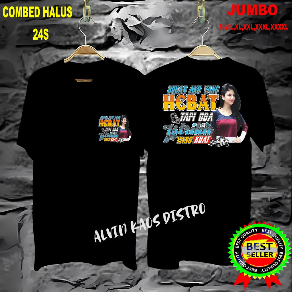 Terviral Kaos DTF db doa istriku yg hebat KAOS MURAH  Kaos Putih Hitam Kaos Terlaris