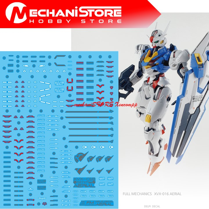 Water Decal FM Aerial - Full Mechanics 1/100 Aerial by DELPI DECAL