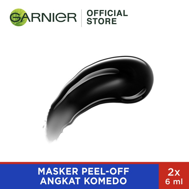 GARNIER MEN Acno Fight Charcoal Anti-Blackhead Peel-Off Mask 2x6ml