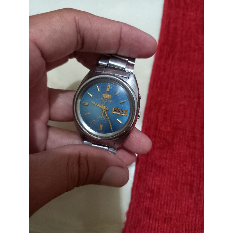 jam jadul vintage klasik arloji otomatis orient original