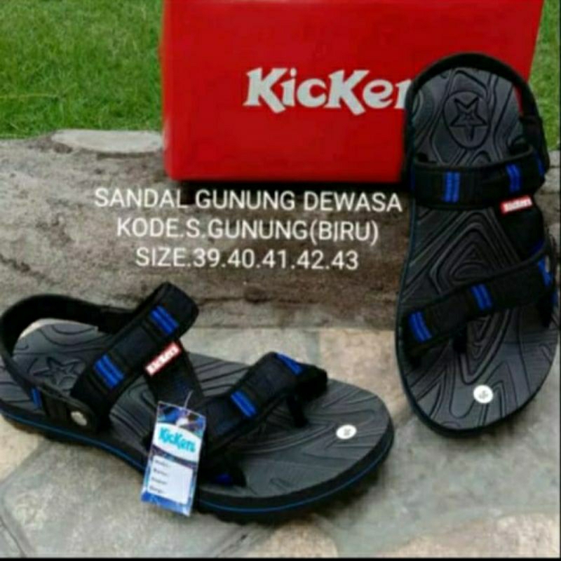 (COD) SANDAL GUNUNG PRIA TERBARU KEKINIAN SENDAL HIKKING HIKING SELOP SLOP SLIP ON JEPIT JAPIT MURAH