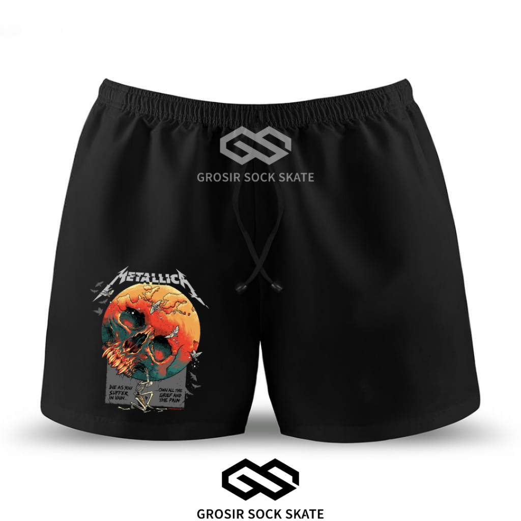 BOXER CELANA PENDEK MUSIC BAND METALLICA 3