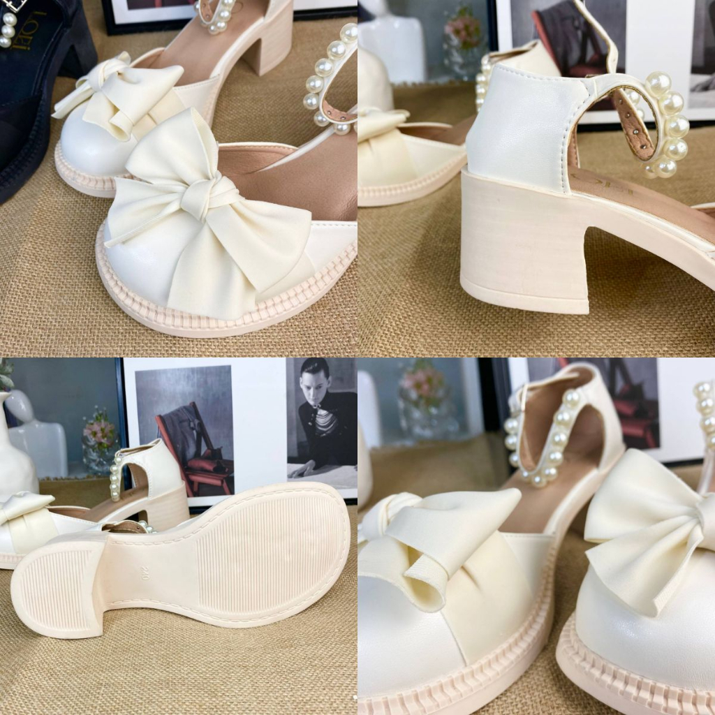 1327 Sepatu Heels Wanita Import Hak Tinggi Pesta